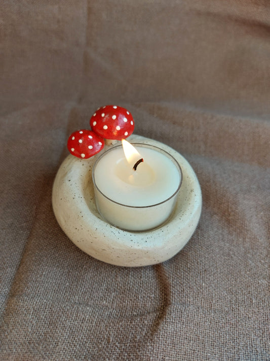 Christmas Mushroom Tealight Holder